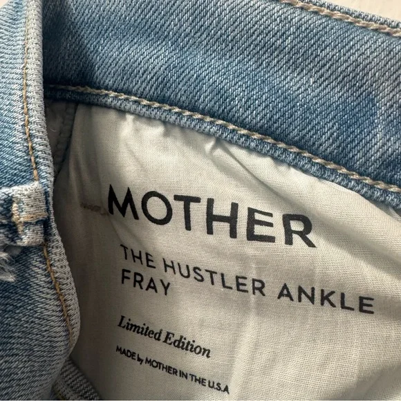 Mother The Hustler Ankle Fray Jeans - Picture 11 of 11